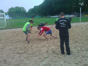 Neuzugang Timo Sommerfeld im Anflug